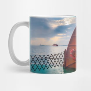 Staten Island Ferry Lady Liberty Boat New York City Mug